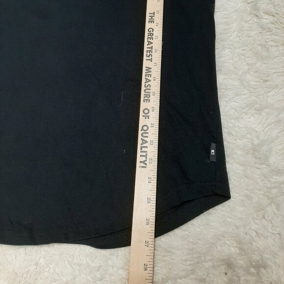 DK Man's Black w/ Japanese Crane Tattoo T-Shirt Size XL - Picture 5 of 6